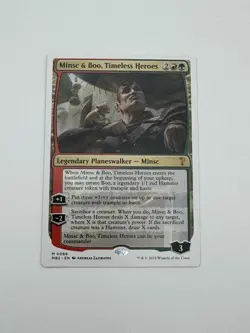 Minsc & Boo, Timeless Heroes (White Border) Mystery Booster 2 Regular MTG NM - Image 1