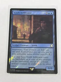 Synth Infiltrator Surge Foil Universes Beyond: Fallout #568 - Image 1