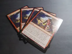 Joust x4 MTG Throne of Eldraine Red Uncommon Sorcery NM - Image 1