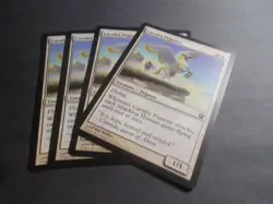 Cavalry Pegasus x4 MTG Theros White Common Creature NM - Image 1