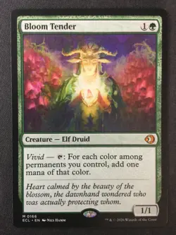 MTG Lorwyn Eclipsed #166 Bloom Tender NM - Image 1