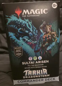 Tarkir: Dragonstorm Commander Deck - Sultai Arisen MTG Brand New Sealed - Image 1