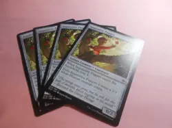 Inquisitive Puppet x4 Throne of Eldraine Colorless Uncommon Artifact Creature NM - Image 1