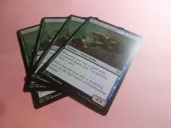 Thunderous Snapper x4 MTG Throne of Eldraine Multi-Color Uncommon Creature NM - Image 1