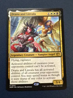 MTG Drana and Linvala - March of the Machine (MOM) NM - Image 1