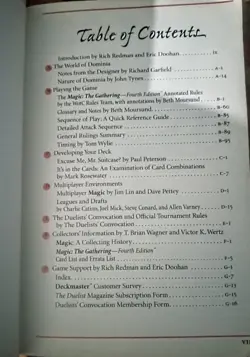 Magic the Gathering the Pocket Players' Guide 4th Edition(1995). - Image 3