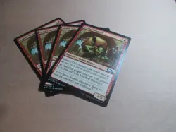 Goblin Smuggler x4 MTG Core Set 2020 Red Common Creature NM - Image 1