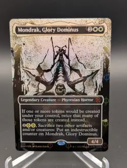 Mondrak, Glory Dominus (Showcase) (Step-and-Compleat Foil) Phyrexia: All Will Be - Image 1