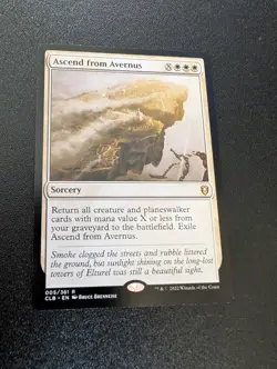 Ascend from Avernus MTG Commander Legends: Battle for Baldur's Gate Regular nm - Image 1