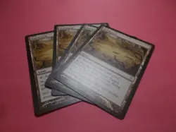 Quicksand x4 MTG Worldwake Colorless Common Land LP - Image 1