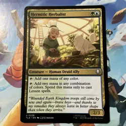 Hermitic Herbalist - Avatar - NM - Uncommon - Creature - MTG Regular NP - Image 1