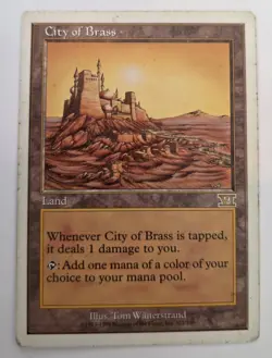 City of Brass Magic: 6th Edition #321 1999 - Image 1