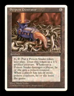 Serpent Generator LP Light Play Chronicles MTG [9576] - Image 1