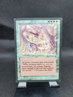 Hidden Path 1x MtG The Dark DRK MODERATELY PLAYED - Image 1