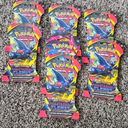 Pokemon Mega Evolution Phantasmal Flames 7 Booster Packs English TCG - Image 1