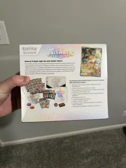 Pokemon Prismatic Evolutions ETB Cards Tcg Brand New Sealed Elite Trainer Box - Image 5