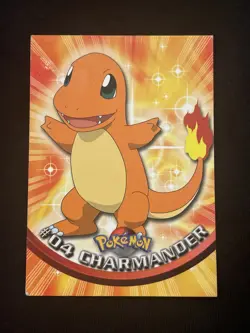 Charmander #04 1999 Topps - Moderately Played - Pokemon - Image 1
