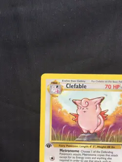 Pokemon Cards: 1st Edition Jungle Rare: Clefable 17/64 - Image 2