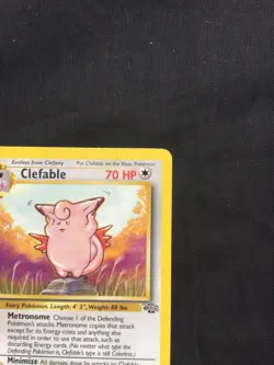 Pokemon Cards: 1st Edition Jungle Rare: Clefable 17/64 - Image 3