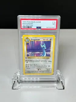 1999 Pokemon Base Set Dragonair 1st Edition 18/102 PSA 7 Near Mint Vintage - Image 1