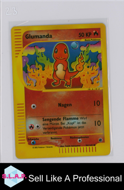 GLUMANDA POKEMON 98/165 2002 EXPEDITION GERMAN - Image 1