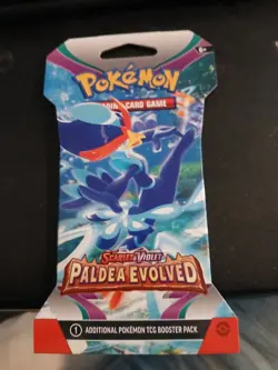 Pokemon TCG: Scarlet & Violet-Paldea Evolved - Sleeved Booster Pack - Image 1