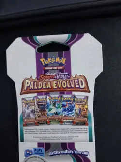 Pokemon TCG: Scarlet & Violet-Paldea Evolved - Sleeved Booster Pack - Image 2