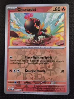 💥Pokemon - Charcadet - Reverse Holo - 026/182 - Paradox Rift - (NM)💥 - Image 1
