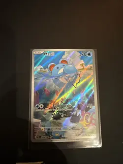 Pokemon TCG Marill Full Art 204/193 Paldea Evolved NM Foil - Image 1