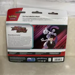 Pokemon: Scarlet & Violet Destined Rivals 3-Pack Blister Zebstrika - Image 2