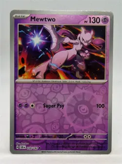 Carte Pokemon Mewtwo 059/142 Holo Reverse EV7 Ecarlate et Violet Fr NEUF - Image 1