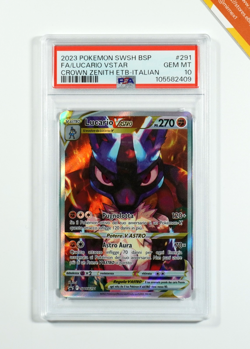 Pokemon PSA 10 Lucario Vastro #291 Full Art Zenit Regale ETB Promo 2023 Italiano - Image 1