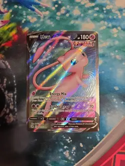 Mew V (Full Art) 250/264 Fusion Strike (NM) Pokemon TCG - Image 1