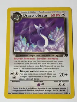 Dark Dragonair (Draco Obscur) French 33/82 Pokemon Team Rocket - Image 1