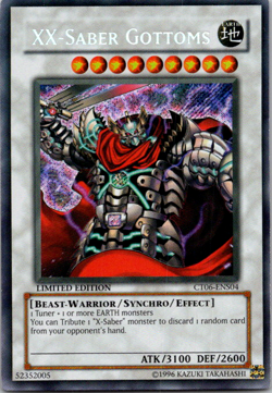 1x XX-Saber Gottoms - Secret Rare - CT06-ENS04 - Limited Edition -LP - Image 1