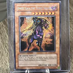 Swift Gaia the Fierce Knight – Limited Edition CT1-EN004 – Ultra Rare – LP - Image 1
