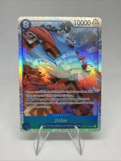 Jinbe (SR) OP14-049 One Piece TCG The Azure Sea's Seven- NM New Not Played! - Image 1
