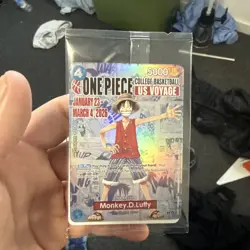 Bandai Namco One Piece CCG Monkey D. Luffy College Basketball US Voyage IN HAND - Image 4