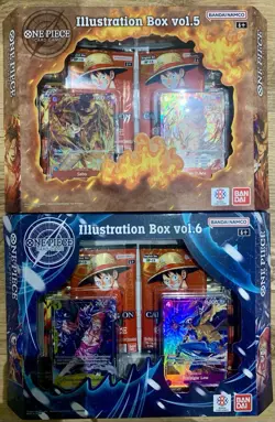One Piece Illustration Box Vol 5 & 6 - Sealed NEW Lot Of 2 - Image 1