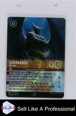 CHERNABOG UBELTATER DISNEY LORCANA 206/204 DE 3 2024 GER ENTCHANTED - Image 1