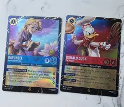 Disney Lorcana Epcot 2026 Festival Of The Arts Exclusive Donald Duck Rapunzel - Image 1