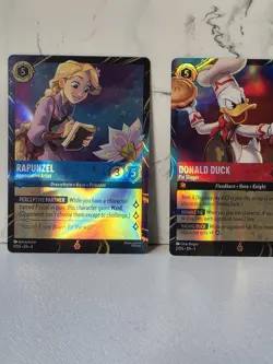 Disney Lorcana Epcot 2026 Festival Of The Arts Exclusive Donald Duck Rapunzel - Image 3