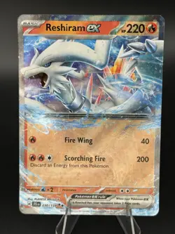 Reshiram ex - 030/159 - Double Rare - Journey Together - Pokemon Card - NM/M - Image 1