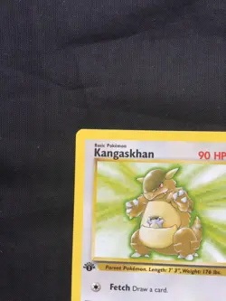Pokemon Cards: 1st Edition Jungle Rare: Kangaskhan 21/64 - Image 2