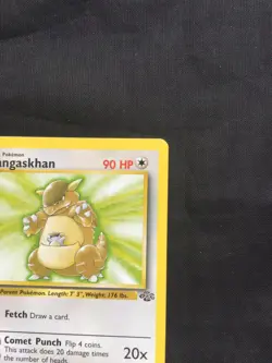 Pokemon Cards: 1st Edition Jungle Rare: Kangaskhan 21/64 - Image 3