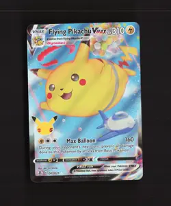 Flying Pikachu VMAX 007/025 Celebrations Ultra Rare Holo Pokemon Card NM - Image 1