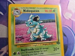 Nidoqueen - non-holo - Pokemon Jungle Unlimited Card 23/64 - Image 3