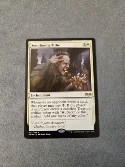 MTG Smothering Tithe Ravnica Allegiance Non-Foil Card 022/259 - Image 1