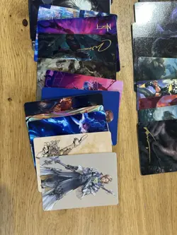 Magic: The Gathering Art Card Lot, over 150 cards some w/Gold-Stamped Signatures - Image 2