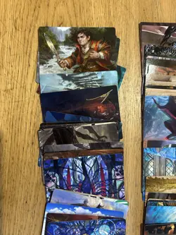 Magic: The Gathering Art Card Lot, over 150 cards some w/Gold-Stamped Signatures - Image 4